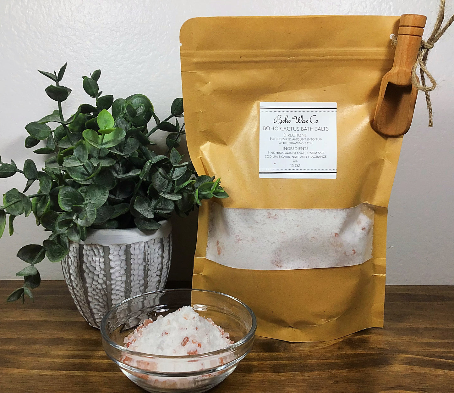 Boho Cactus Bath Salts 15OZ