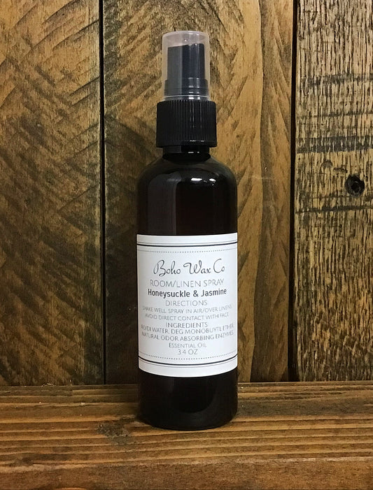 Honeysuckle & Jasmine 3.4oz Room Spray Plastic Bottle