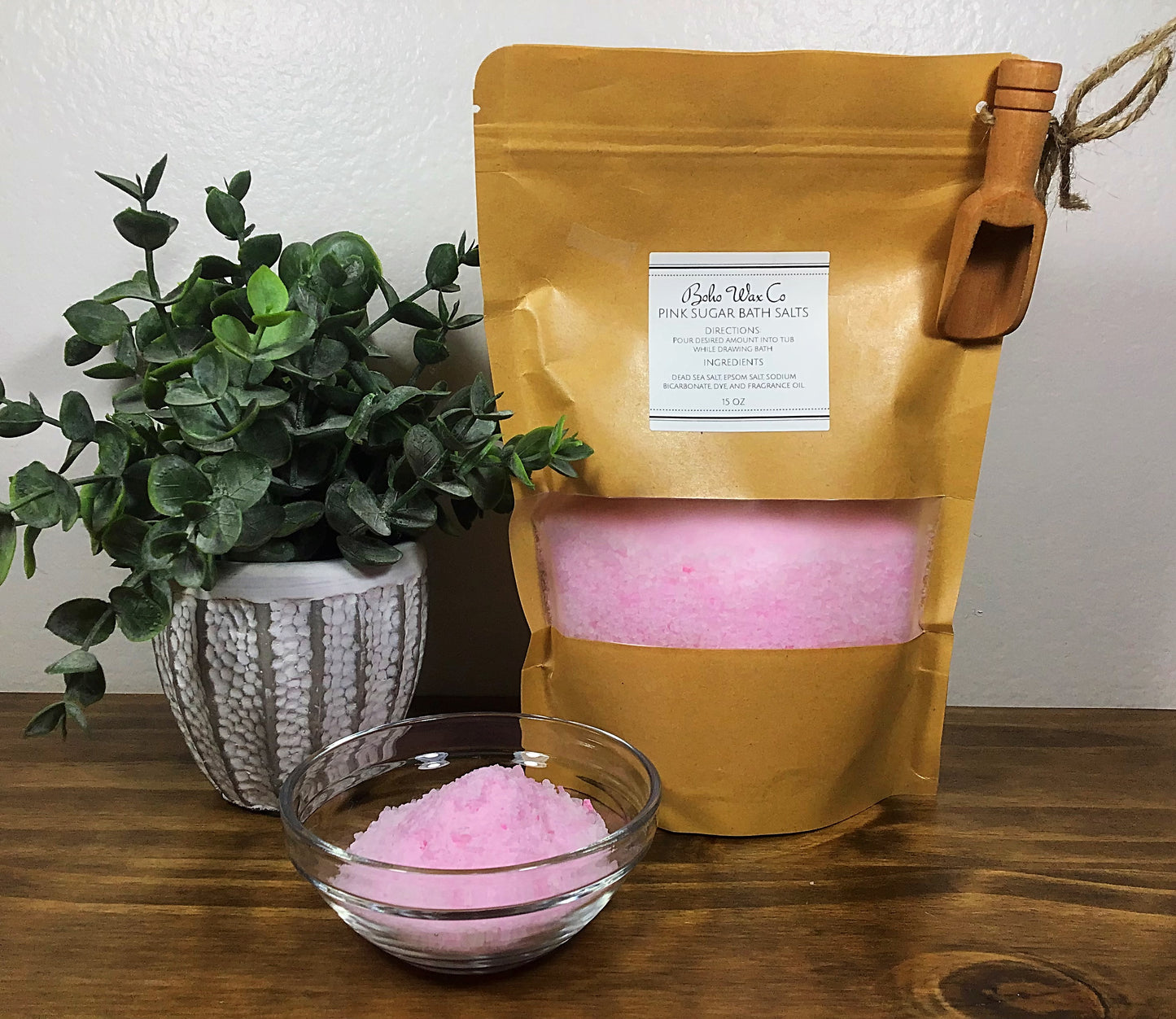 Pink Sugar Bath Salt